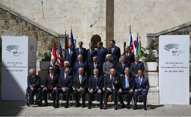 G7 Financial Leaders Reiterate FX Pledges, Vow more Cyber Cooperation